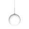 Besa Lighting Coco 8 Pendant, Opal Matte, Satin Nickel Finish, 1x60W Incandescent 1JT-COCO807-SN - alternate 1